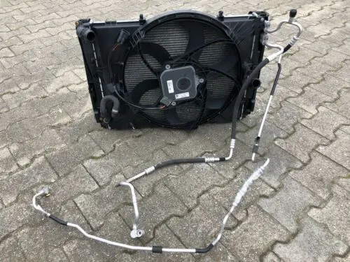 BMW X1 E84 Kühlerpaket Wasserkühler Klimakühler E Lüfter Druckleitung E90 E87