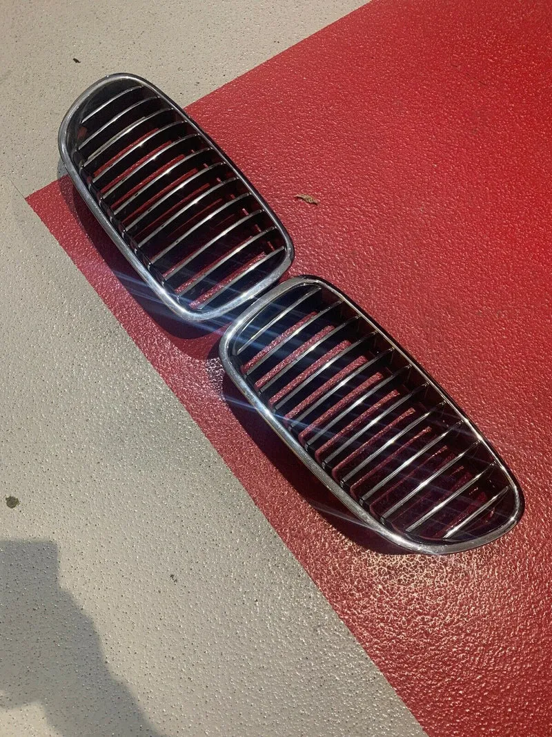ORIGINAL BMW F10 F11 VFL Ziergitter für Stoßstange Nieren Chrom M Paket