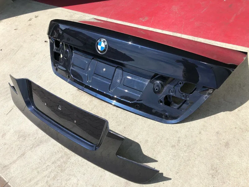 ORIGINAL BMW F01 Heckklappe mit Blende Kofferraumdeckel Carbonschwarz