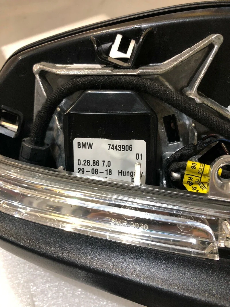 BMW F30 F31 Aussenspiegel KAMERA Elektrochrom Anklappfunktion RECHTS