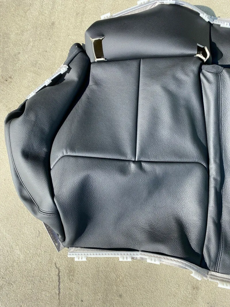 Original NEUWERTIGE BMW F36 Sitzbezug hinten Rücksitz Leder schwarz 7345612