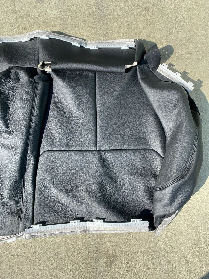 Original NEUWERTIGE BMW F36 Sitzbezug hinten Rücksitz Leder schwarz 7345612