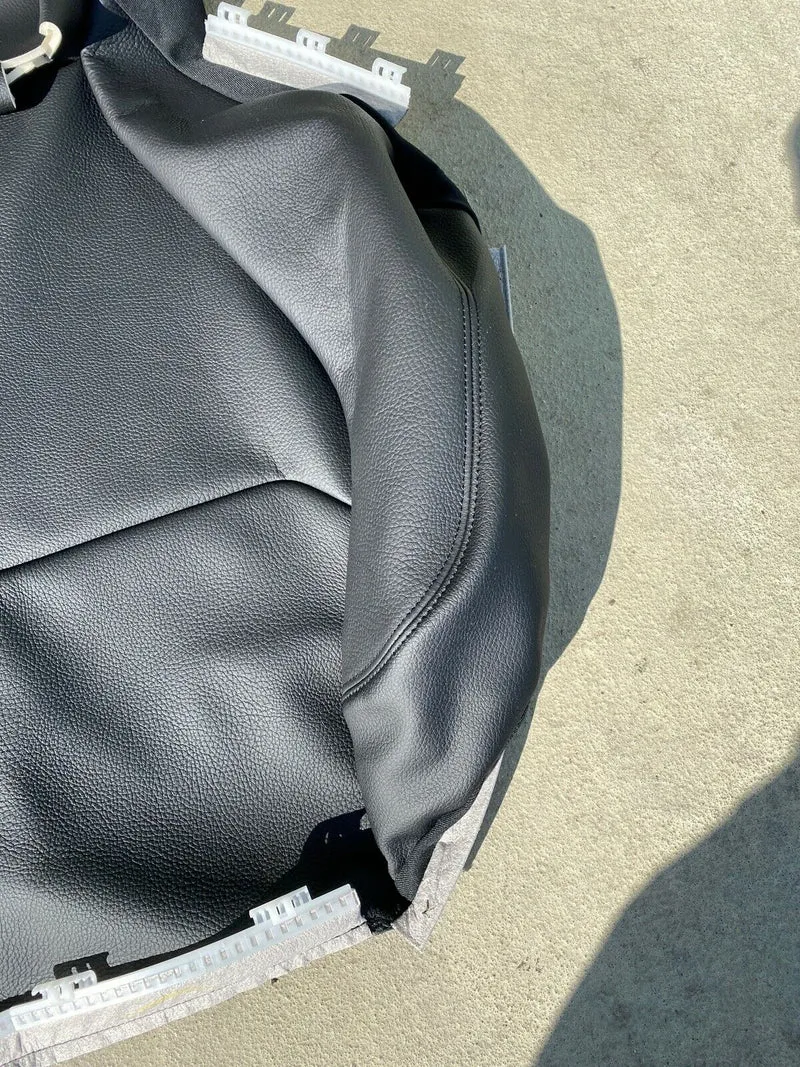 Original NEUWERTIGE BMW F36 Sitzbezug hinten Rücksitz Leder schwarz 7345612