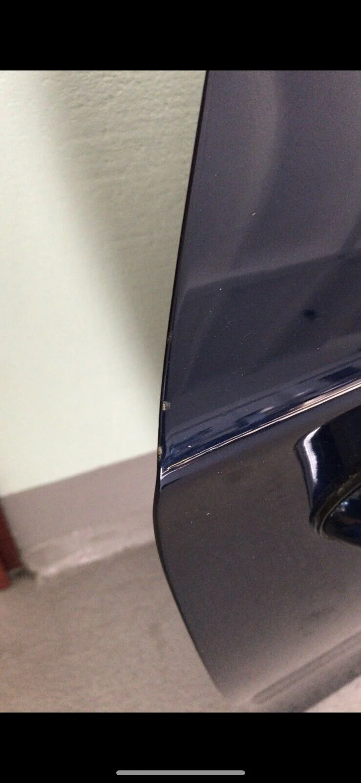 ORIGINAL BMW E81 E82 E88 TÜR Links Beifahrertür Stoßstange Tiefseeblau Metallic