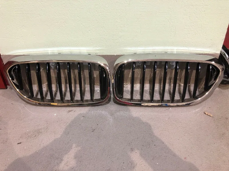 BMW G30 G31 M Ziergitter Gitter Nieren GLANZSPEICHE Front Vorderwand Stoßstange