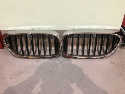 BMW G30 G31 M Ziergitter Gitter Nieren GLANZSPEICHE Front Vorderwand Stoßstange