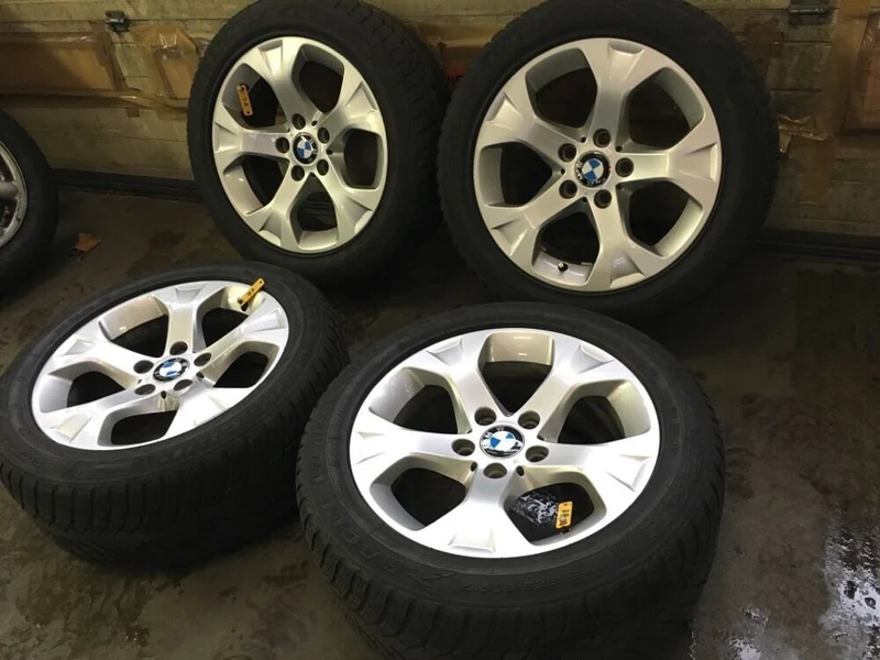 ORIGINAL BMW X1 E84 Alufelgen Sternspeiche 317 m Winterreifen RUNFLAT 225 50 R17