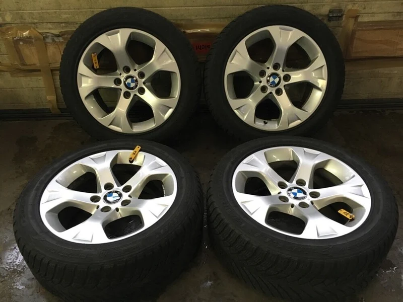 ORIGINAL BMW X1 E84 Alufelgen Sternspeiche 317 m Winterreifen RUNFLAT 225 50 R17