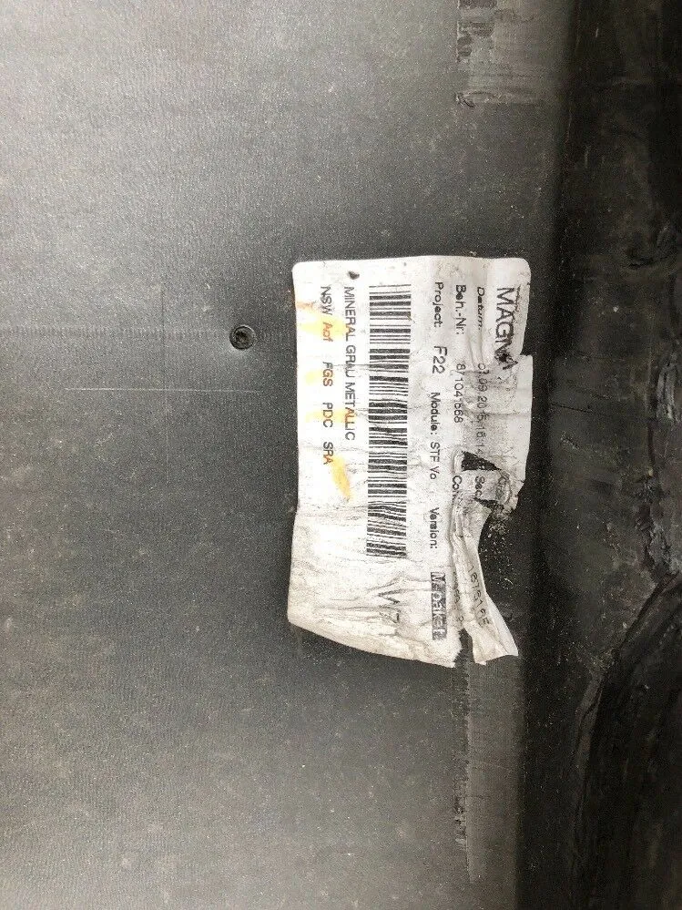 ORIGINAL BMW F22 F23 M PAKET Stoßstange PDC SWR Mineralgrau 8055299