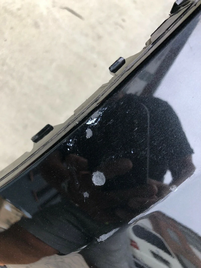BMW F34 GT VFL Stoßstange Limousine hinten PDC 6 Zylinder 2 Flutig Sport Lines