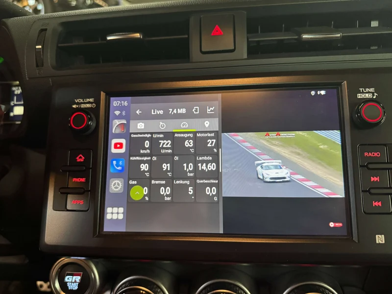 Multimedia- & Monitoring Upgrade für Toyota GR86 und Subaru BRZ
