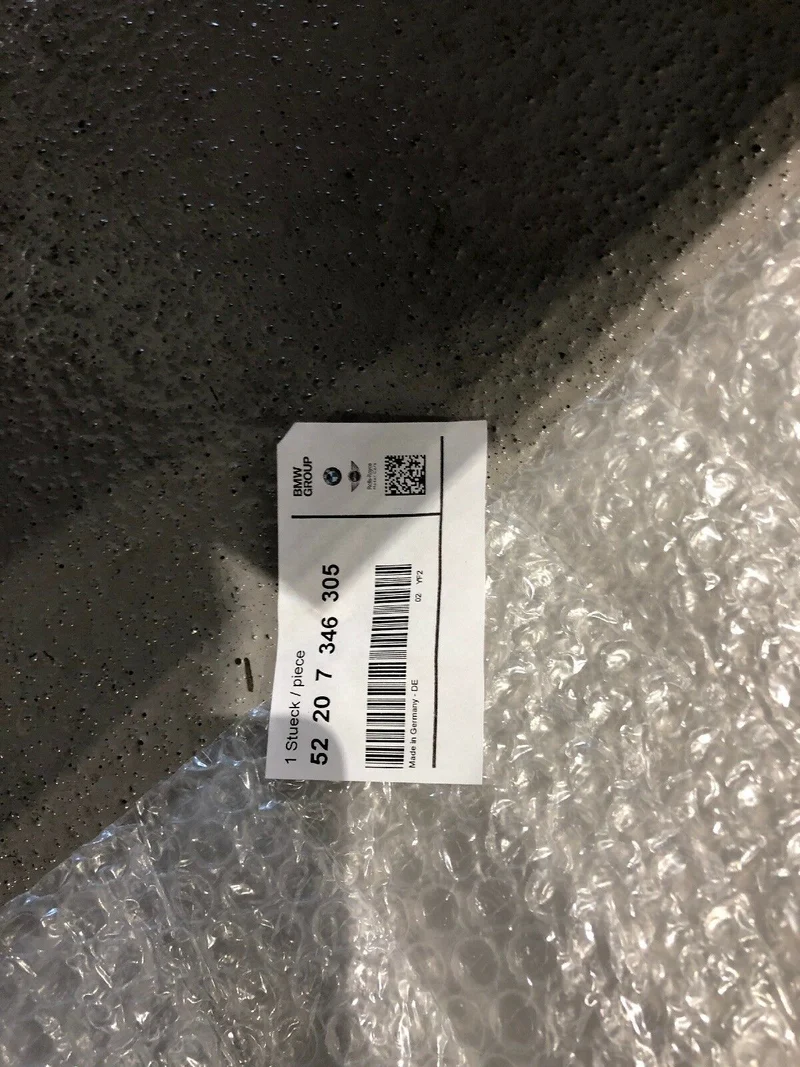 BMW F12 NEUER Leder Getränkehalter Sitz HI. MITTE Mocca 7346305 MITTELARMLEHNE