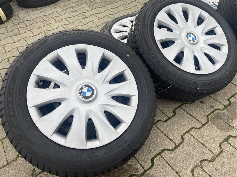BMW F30 F31 Bridgestone RSC Winterreifen RDCI SENSOREN 205 60 R16 92H RADKAPPEN