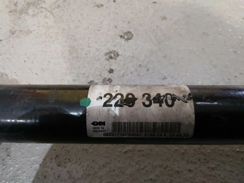 Ferrari 458 SPIDER Italia F142 488 F154 Tributo Antriebswelle DRIVE SHAFT 220340