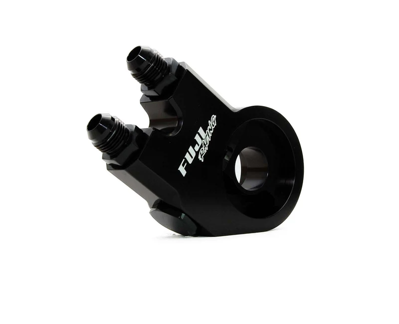 Fuji Racing Ölfilter Adapterplatte mit Thermostat