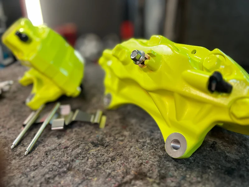 Subaru Impreza STI - Bremssattel SET für 4-Kolben Bremsanlage