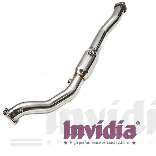 Mitsubishi EVO X 3" Downpipe mit Rennkat