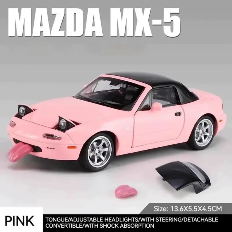 Mazda MX-5 1:32 Model Samochodu Metalowy