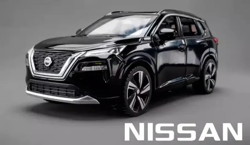 Nissan X-Trail 1:32 Model Samochodu Metalowy Dźwięk i Światło