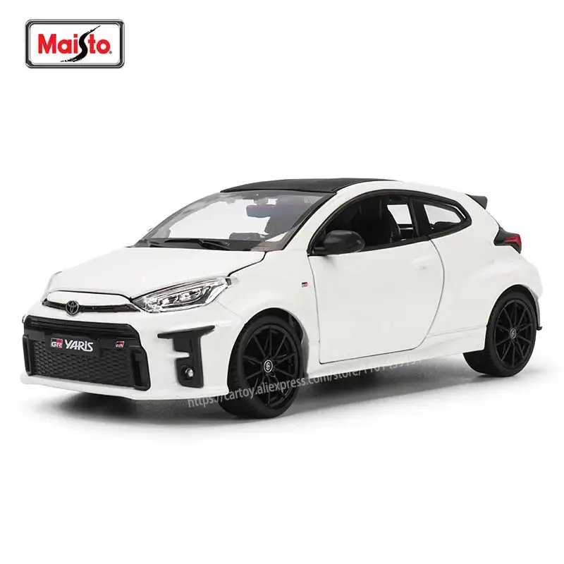 Toyota GR Yaris 2021 1:24 Model Samochodu Metalowy