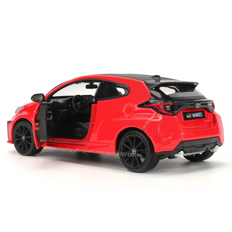 Toyota GR Yaris 2021 1:24 Model Samochodu Metalowy