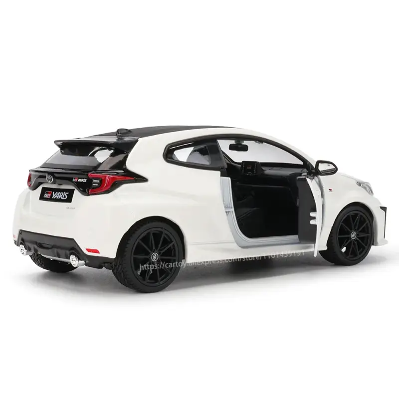 Toyota GR Yaris 2021 1:24 Model Samochodu Metalowy