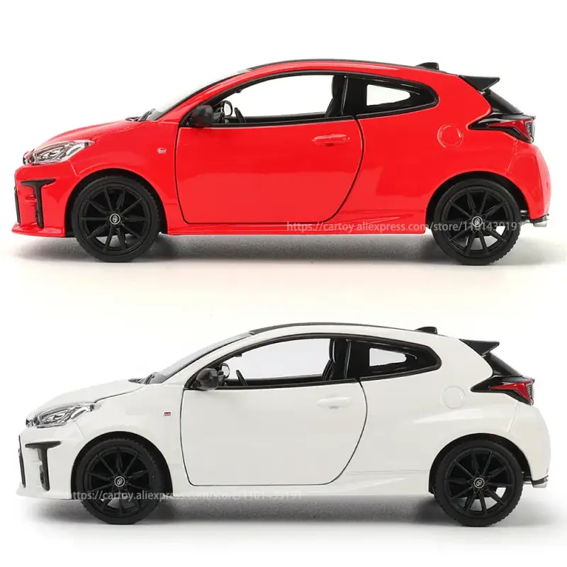 Toyota GR Yaris 2021 1:24 Model Samochodu Metalowy