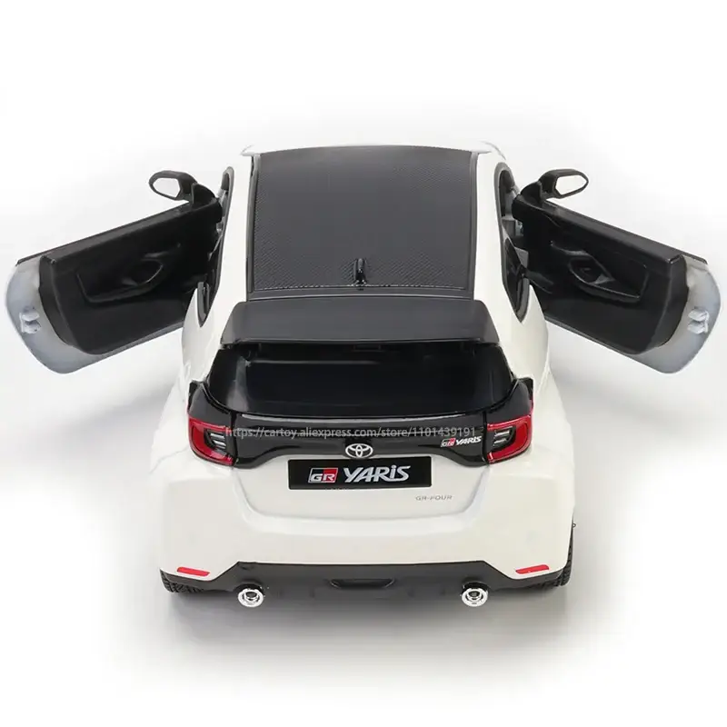 Toyota GR Yaris 2021 1:24 Model Samochodu Metalowy