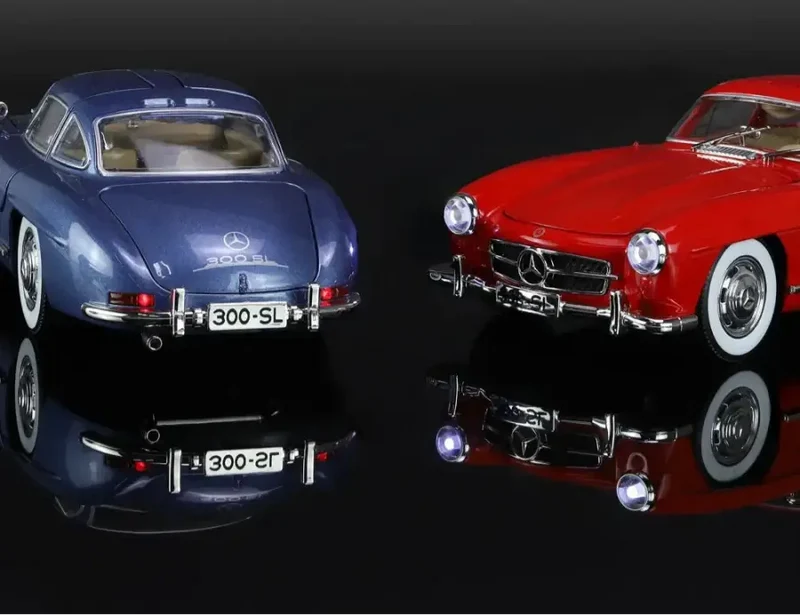 Mercedes-Benz 300SL 1:24 Model Samochodu Metalowy