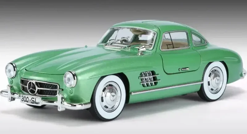 Mercedes-Benz 300SL 1:24 Model Samochodu Metalowy
