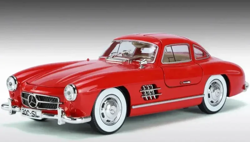 Mercedes-Benz 300SL 1:24 Model Samochodu Metalowy