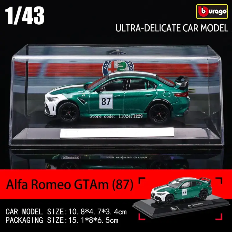 Lamborghini Porsche 963 Audi Alfa Romeo 1:43 Modele Samochodów Metalowy