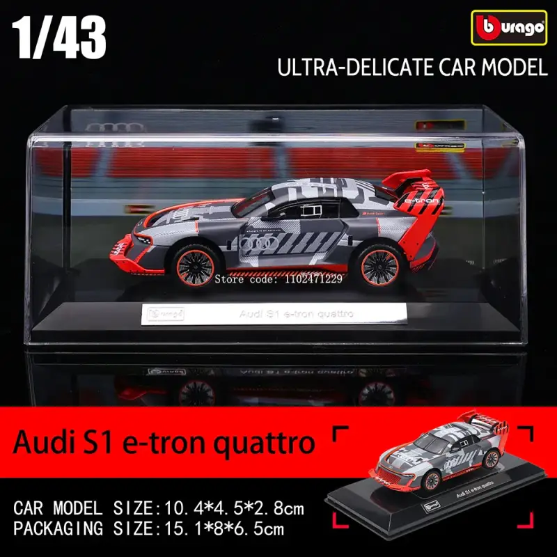 Lamborghini Porsche 963 Audi Alfa Romeo 1:43 Modele Samochodów Metalowy
