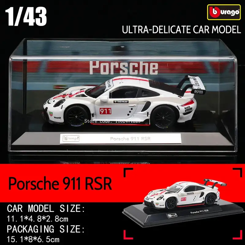 Lamborghini Porsche 963 Audi Alfa Romeo 1:43 Modele Samochodów Metalowy
