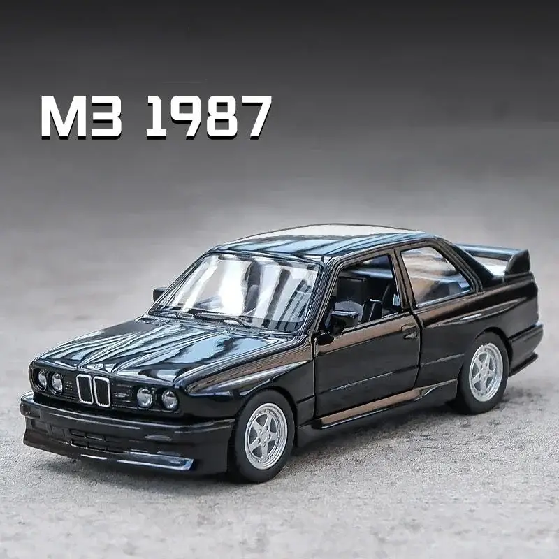 BMW M3 E30 1987, Porsche 911, Audi Quattro 1:36 Modele Samochodów Die-Cast