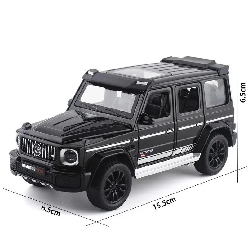 Mercedes-Benz G700 1:32 Model Samochodu Metalowy Dźwięk i Światło