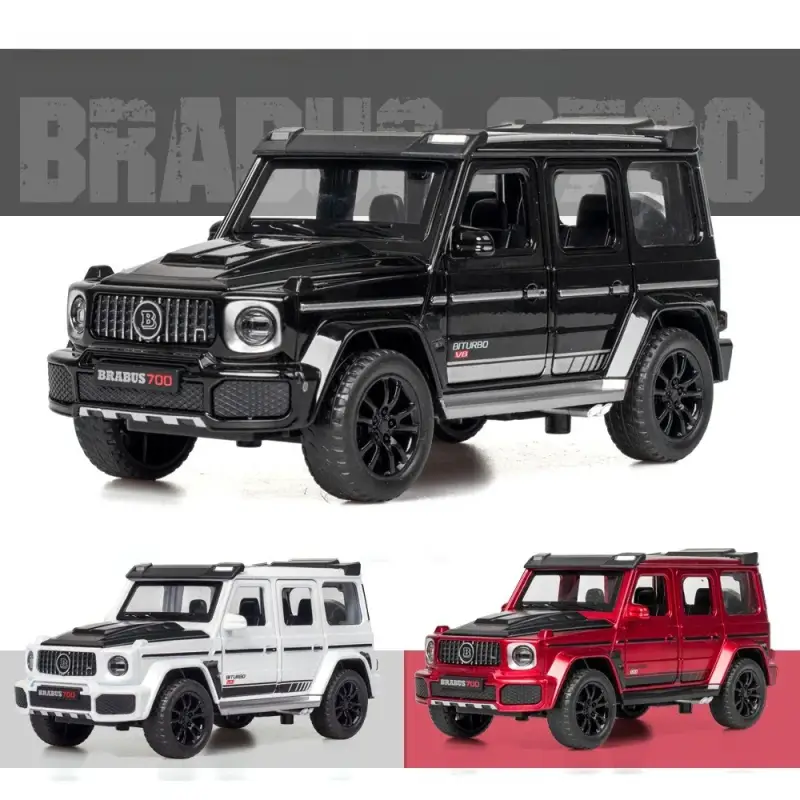 Mercedes-Benz G700 1:32 Model Samochodu Metalowy Dźwięk i Światło