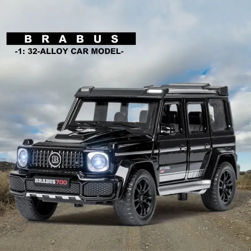 Mercedes-Benz G700 1:32 Model Samochodu Metalowy Dźwięk i Światło
