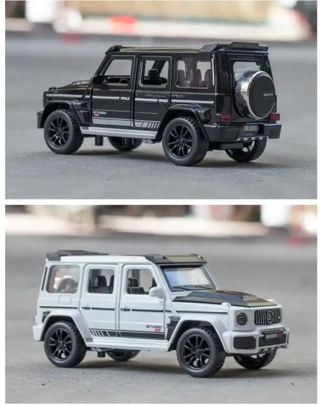 Mercedes-Benz G700 1:32 Model Samochodu Metalowy Dźwięk i Światło