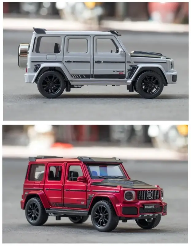 Mercedes-Benz G700 1:32 Model Samochodu Metalowy Dźwięk i Światło