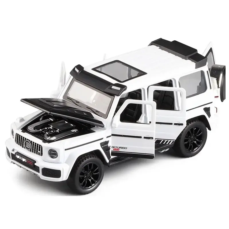 Mercedes-Benz G700 1:32 Model Samochodu Metalowy Dźwięk i Światło