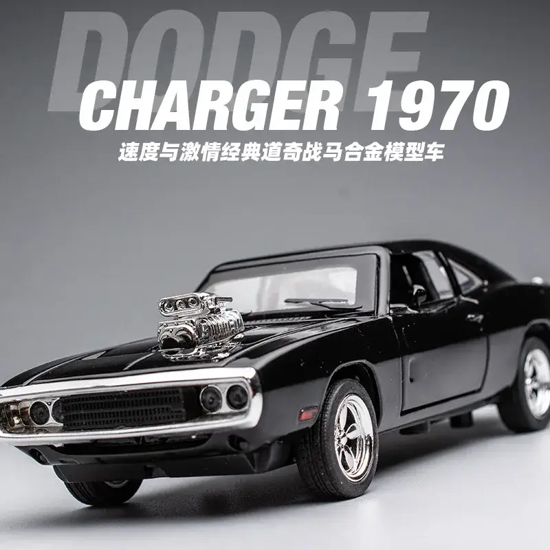 Dodge Charger 1970 1:32 Model Samochodu Die-Cast