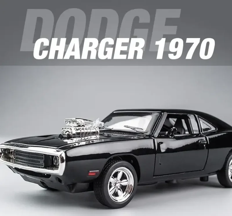 Dodge Charger 1970 1:32 Model Samochodu Die-Cast