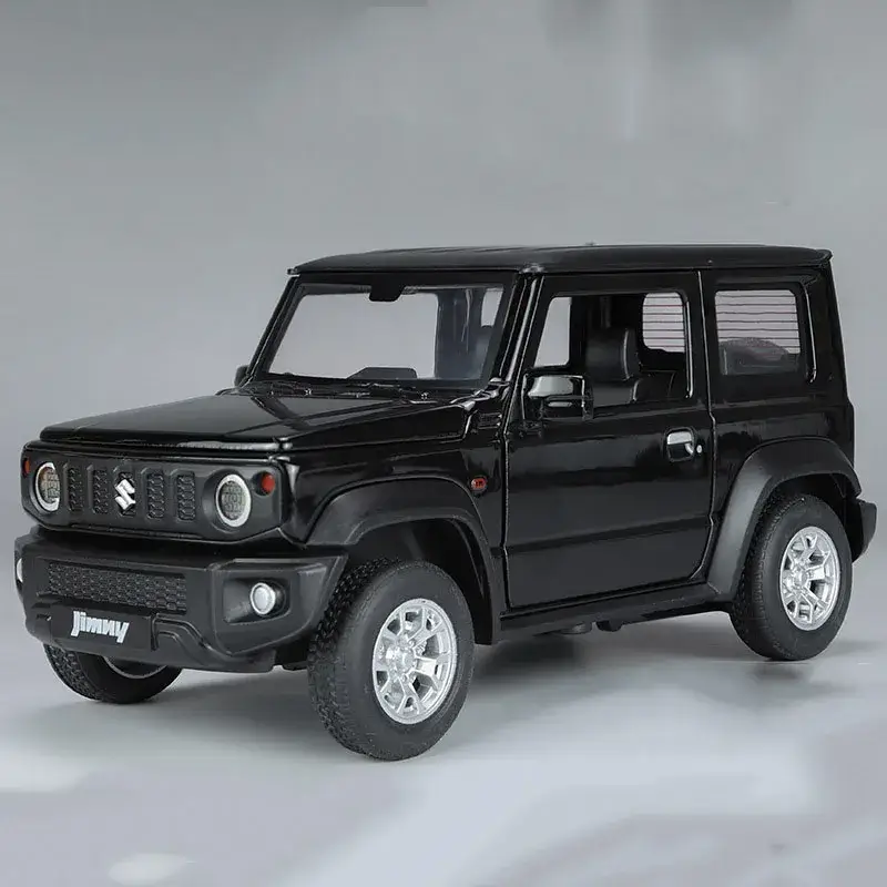 Suzuki Jimny 1:24 Model Samochodu Metalowy Dźwięk i Światło