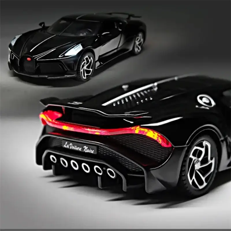 Bugatti La Voiture Noire 1:32 Model Samochodu Metalowy