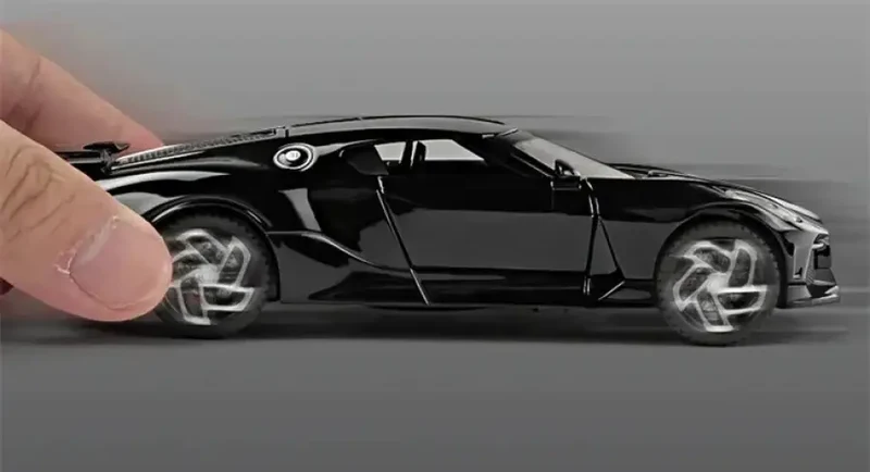 Bugatti La Voiture Noire 1:32 Model Samochodu Metalowy