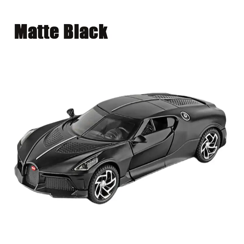 Bugatti La Voiture Noire 1:32 Model Samochodu Metalowy