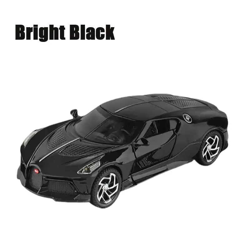 Bugatti La Voiture Noire 1:32 Model Samochodu Metalowy