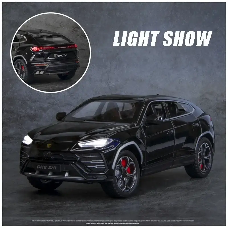 Lamborghini Urus 1:24 Model Samochodu Metalowy Dźwięk
