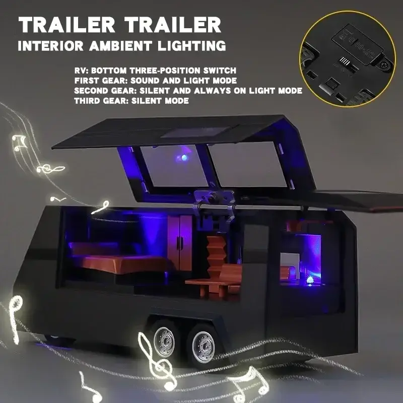 Tesla Cybertruck 1:32 Model Samochodu Metalowy